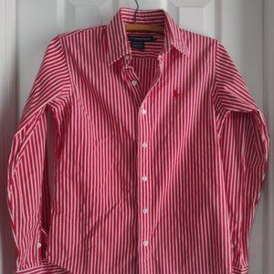 Women's Ralph Lauren Sport Size 2 Button down shirt Long sleeves